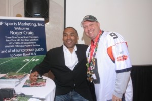 2010 VIP Guests with Roger Craig  